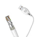 Dudao cable USB / Lightning 2.1A cable 2m white (L4L 2m white) - Cell phone cables<<<HurtelXML