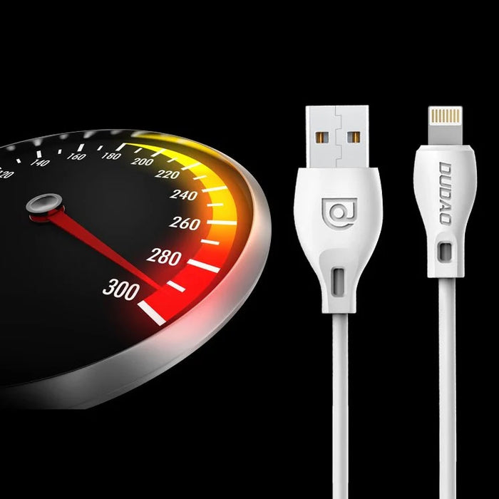 Dudao cable USB Type C 2.1A 2m white (L4T 2m white) - Cell phone cables<<<HurtelXML
