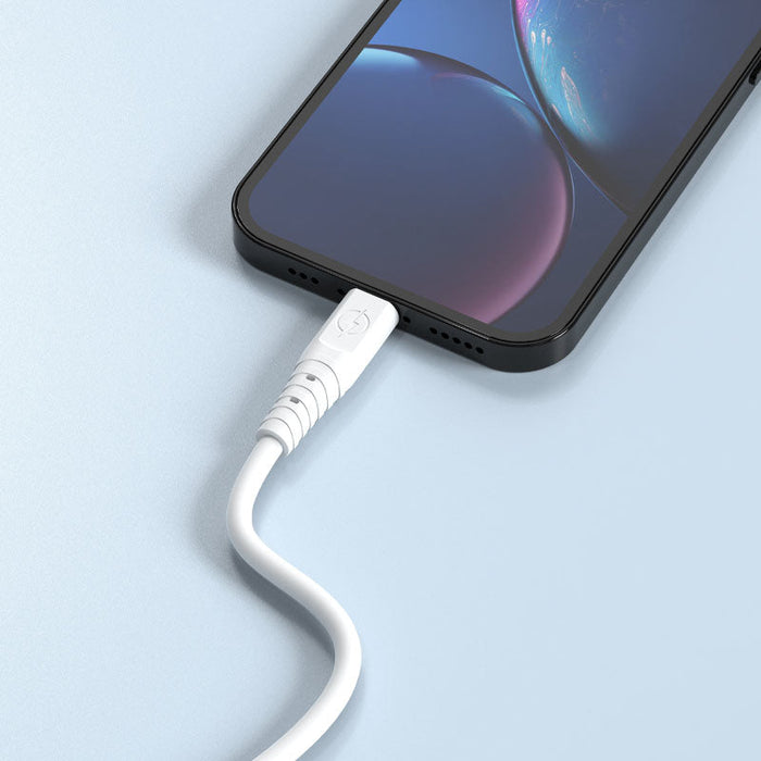 Dudao cable USB - USB Type C 6A cable 1 m white (TGL3T) - Cell phone cables<<<HurtelXML