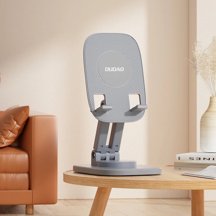 Dudao desk telescopic stand foldable stand for phone tablet gray (F5XS) - Cell phone holders<<<HurtelXML
