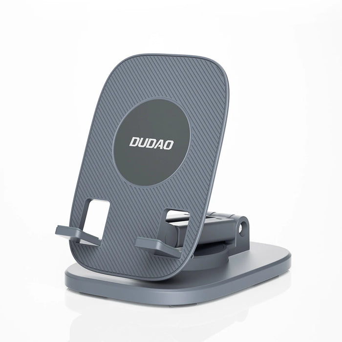 Dudao desk telescopic stand foldable stand for phone tablet gray (F5XS) - Cell phone holders<<<HurtelXML