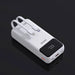 Dudao K15Pro Power Bank 20000mAh 22.5W PD USB-C / USB-A / Built-in Lightning and USB-C Cables - White