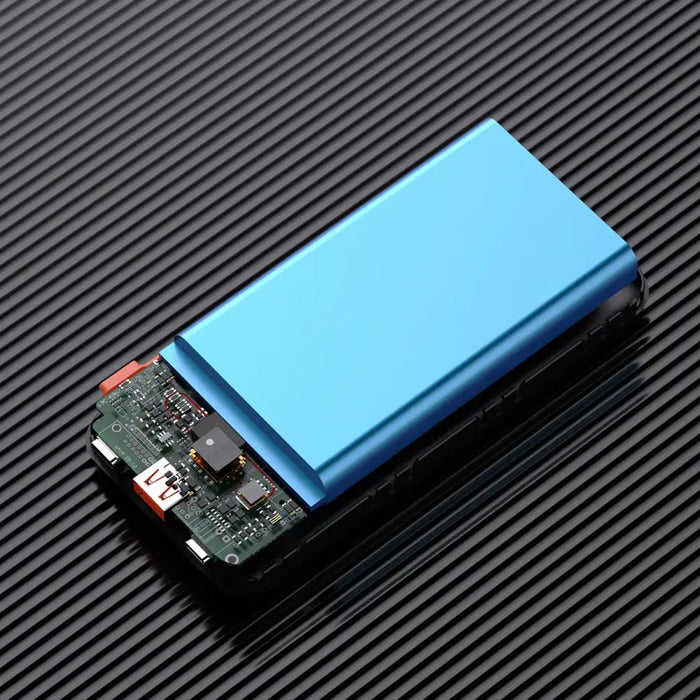 Dudao K15Pro Power Bank 20000mAh 22.5W PD USB-C / USB-A / Built-in Lightning and USB-C Cables - Black