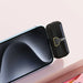Dudao K20SL 5000mAh mini power bank with Lightning / USB-C connectors - black - Powerbanks<<<HurtelXML
