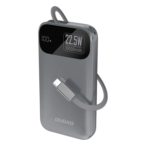 Dudao K31 Power Bank 10000 mAh 22.5W PD Gray - Powerbanks<<<HurtelXML