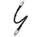 Dudao L10P Lightning - USB-C PD 20W cable 0.23m - black - Cell phone cables<<<HurtelXML