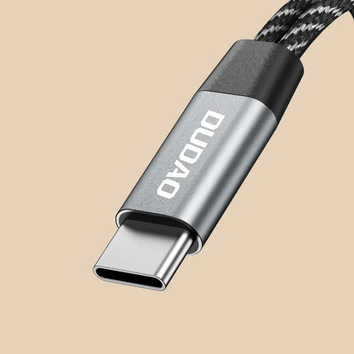 Dudao L13C+ 2in1 USB-C Adapter - Gray - USB adapters<<<HurtelXML
