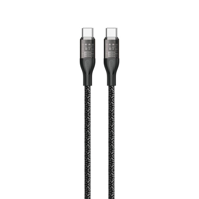 Dudao L22C USB-C - USB-C cable 120W 1m - gray - Cell phone cables<<<HurtelXML