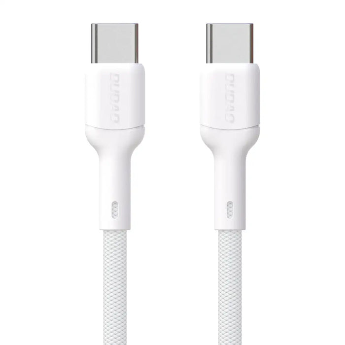 Dudao L9C 65W USB-C - USB-C 2m Cable - White - Cell phone cables<<<HurtelXML