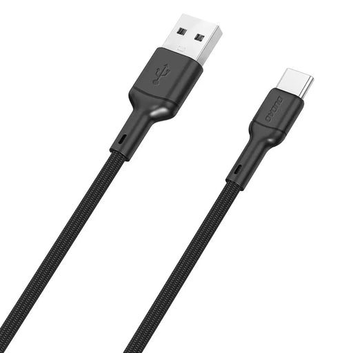Dudao L9T 5A USB-A - USB-C Cable 1m - Black - Cell phone cables<<<HurtelXML