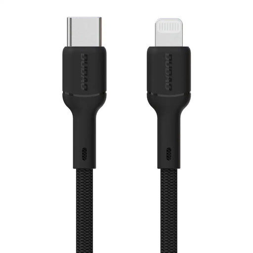 Dudao L9X 30W USB-C - Lightning Cable 2m - Black - Cell phone cables<<<HurtelXML