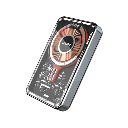 Dudao TGK1 power bank with MagSafe wireless charger 20W 10000mAh black (TGK1-black) - Powerbanks<<<HurtelXML