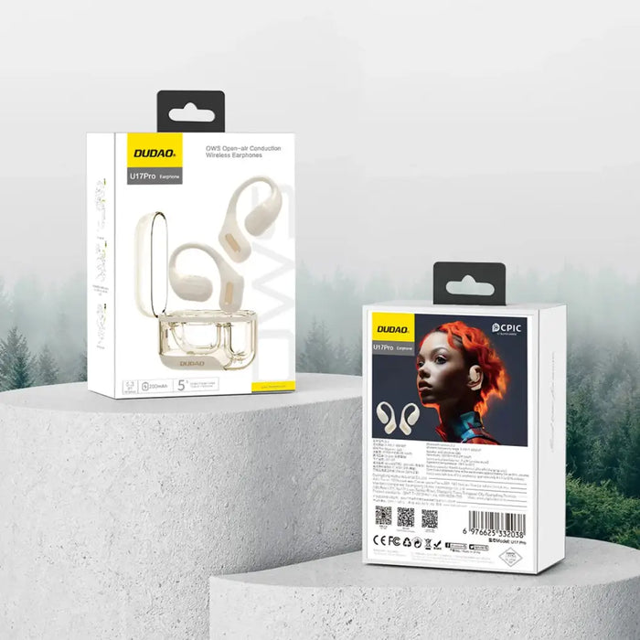 Dudao U17Pro on-ear wireless headphones with Bluetooth 5.3 and ANC - white - Headphones and speakers<<<HurtelXML