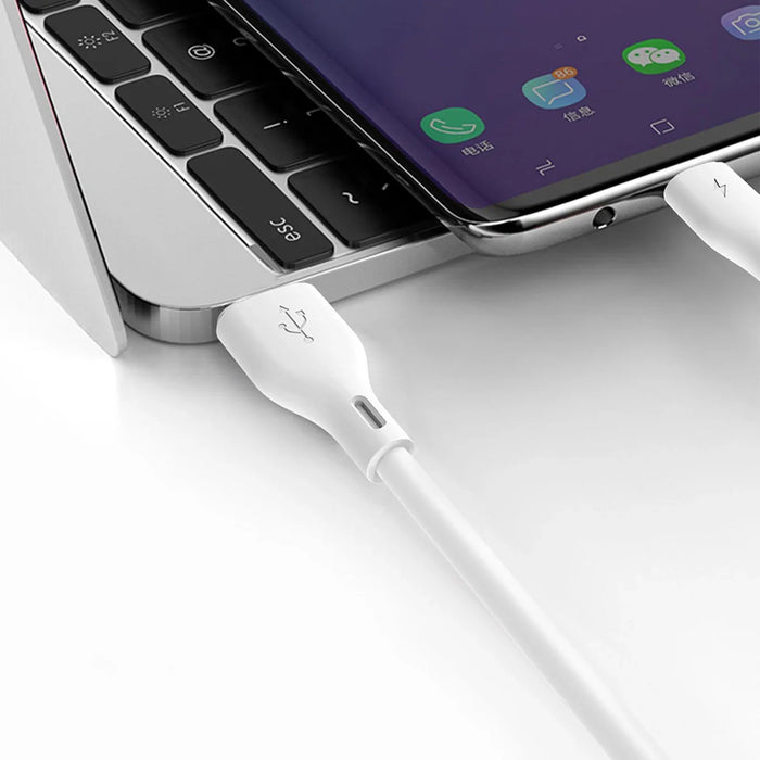 Dudao USB / USB Type C 5A 1m white (L2T 1m white) - Cell phone cables<<<HurtelXML