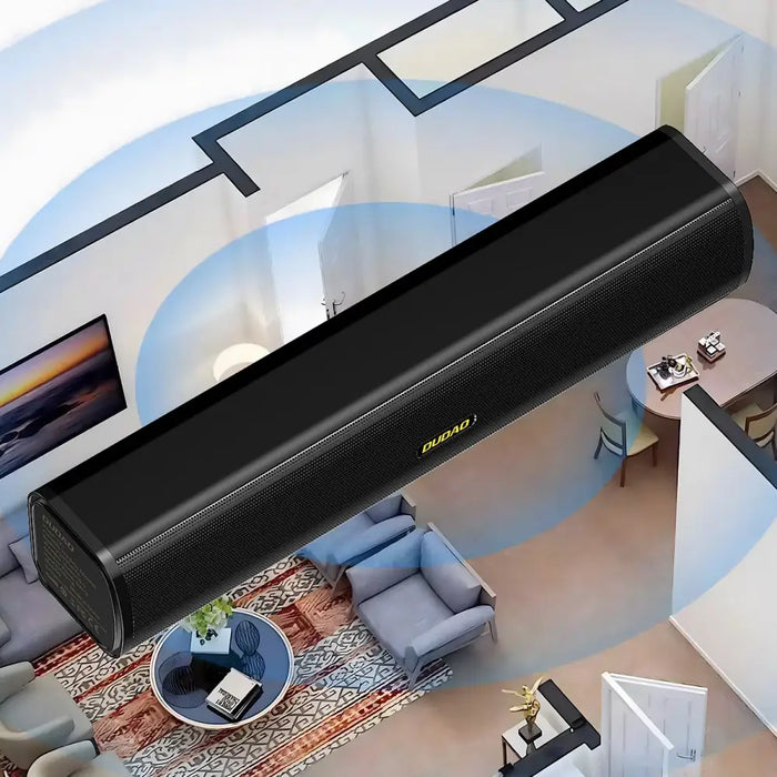 Dudao Y2+ Bluetooth 5.0 speaker 2400 mAh - black - Headphones and speakers<<<HurtelXML