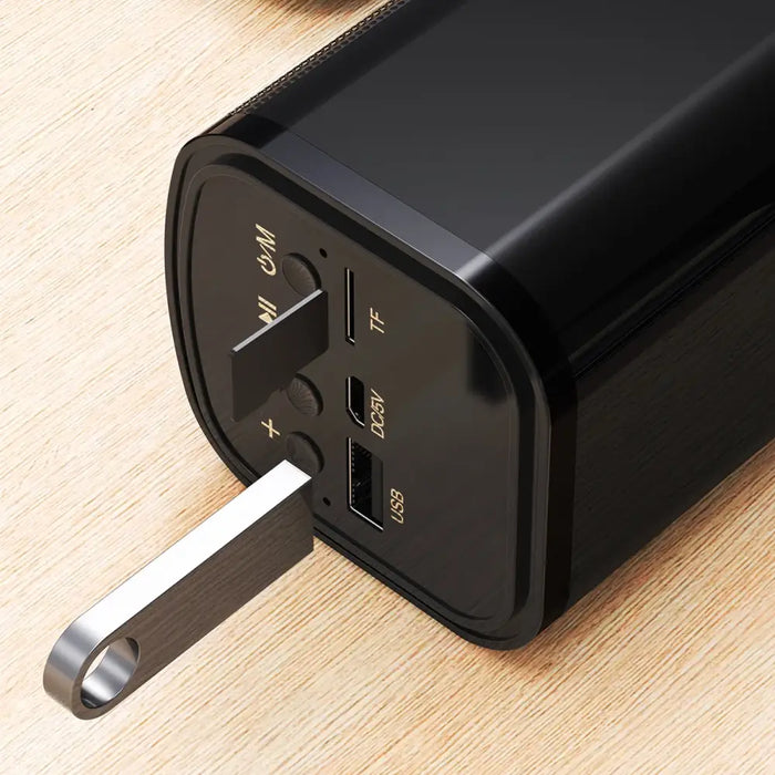 Dudao Y2+ Bluetooth 5.0 speaker 2400 mAh - black - Headphones and speakers<<<HurtelXML