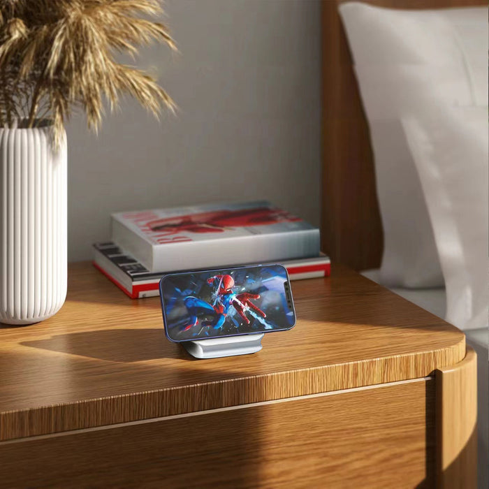 Dudao A11N 15W 3in1 Inductive Charger - White + USB-C / USB-C Cable