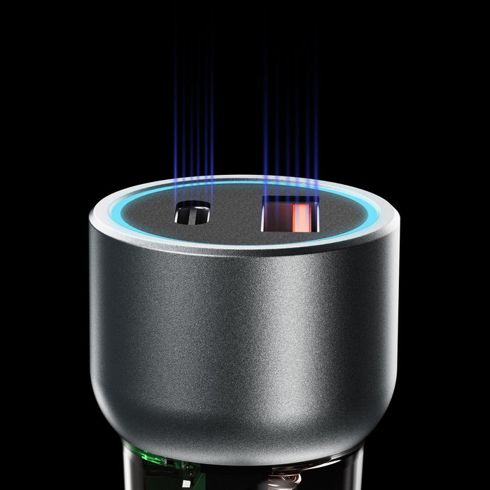 Dudao R4T 25W USB-A / USB-C Car Charger - Gray