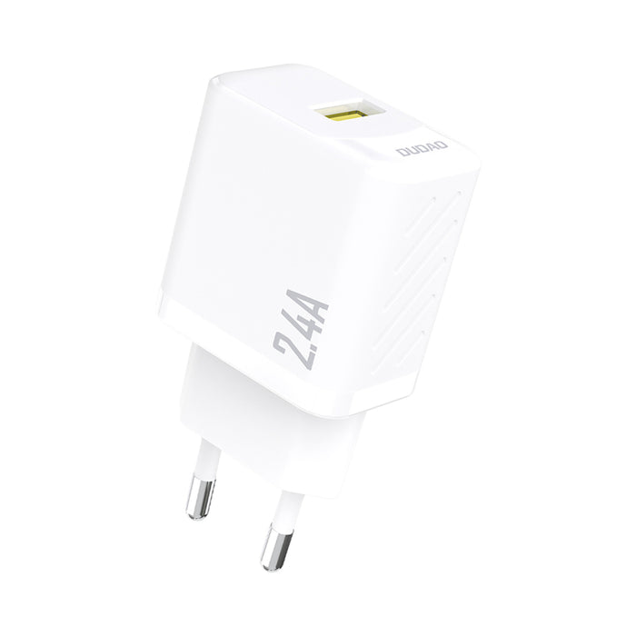 Dudao A23 2.4A USB-A Charger - White