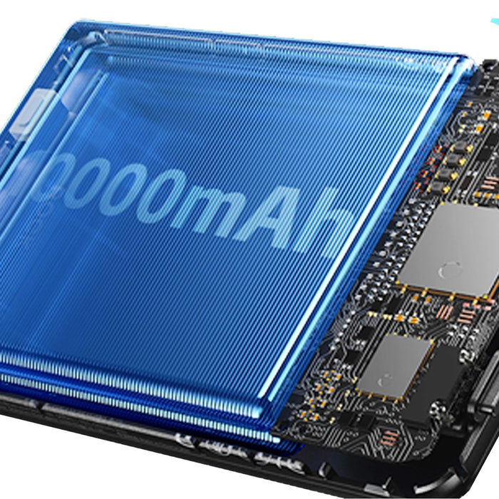 Dudao K29 10000mAh PD 20W MagSafe Power Bank with Metal Case, Stand and Built-in USB-C/ Lightning Cables - Gray