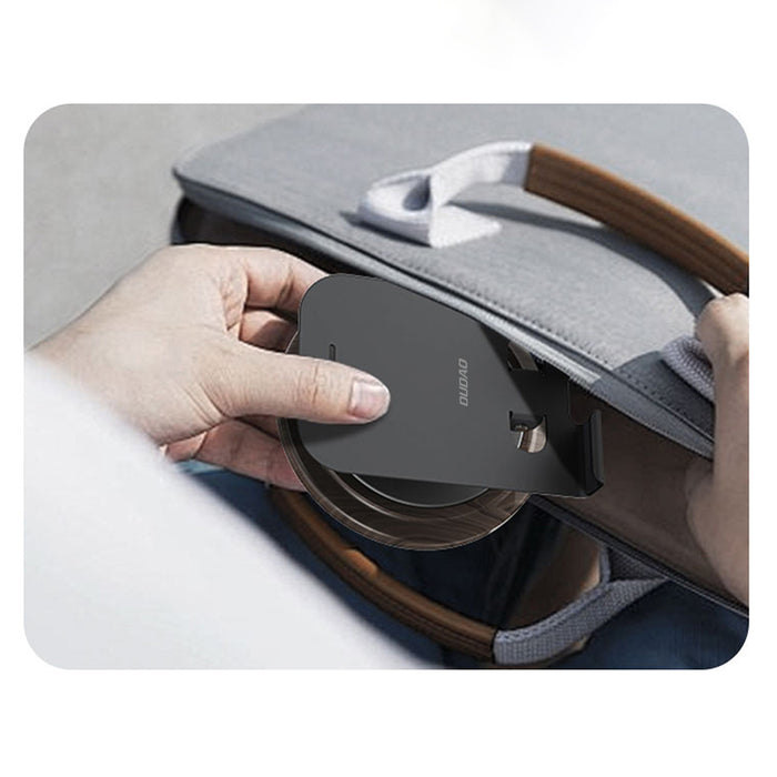 Dudao F17M 360° metal phone stand - gray