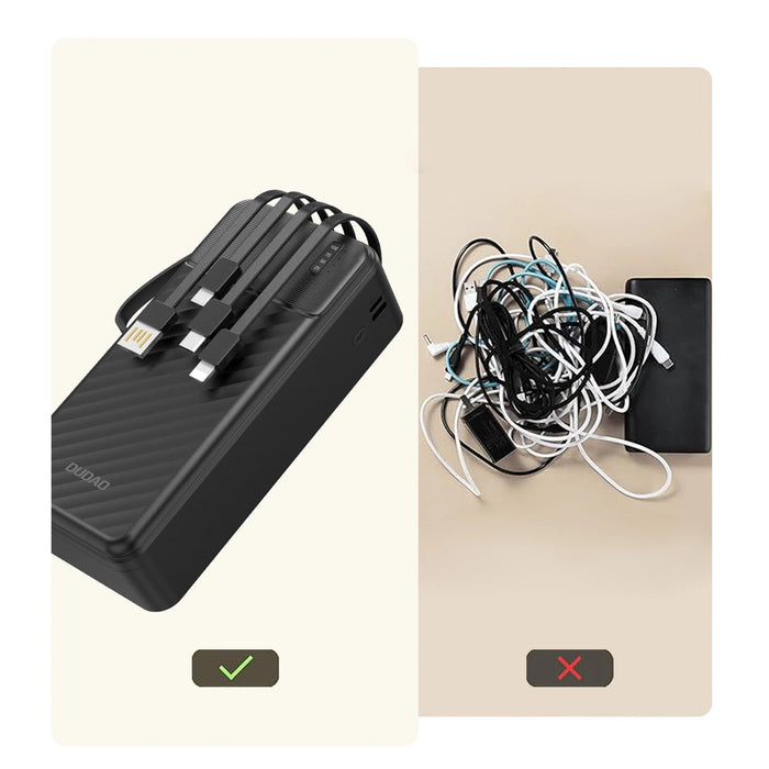 Powerbank 30000mAh Dudao K11MAX Black