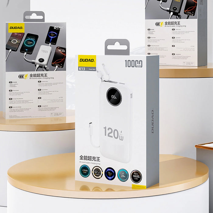 Powerbank 10000mAh Dudao K13 White