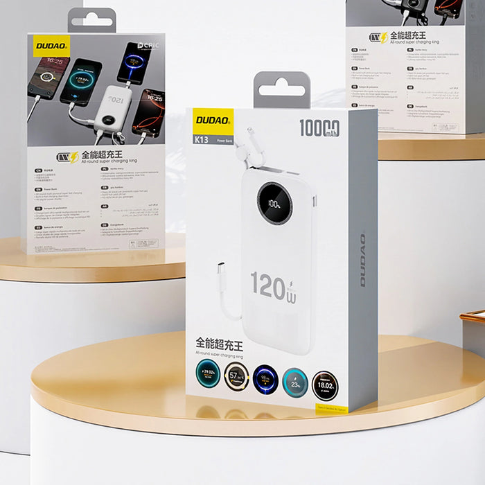 Powerbank 20000mAh Dudao K13Pro White