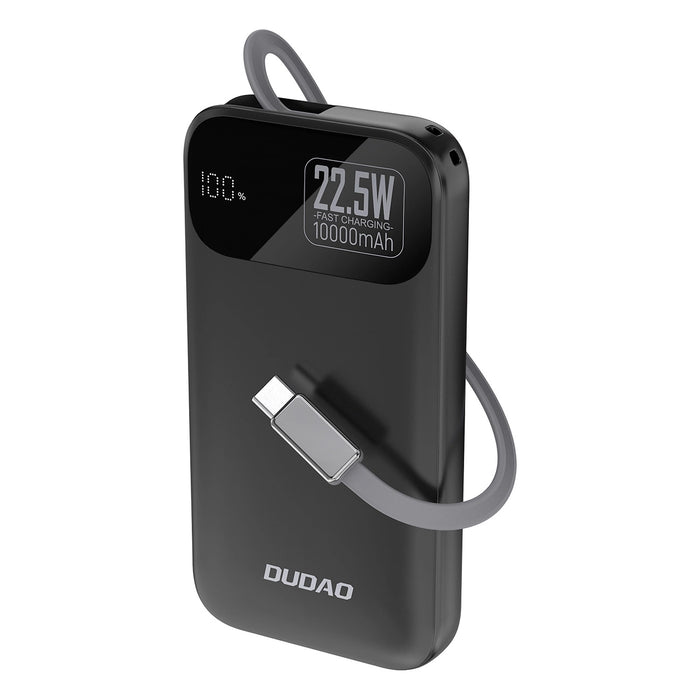 Dudao K31 Power Bank 10000 mAh 22.5W PD Black