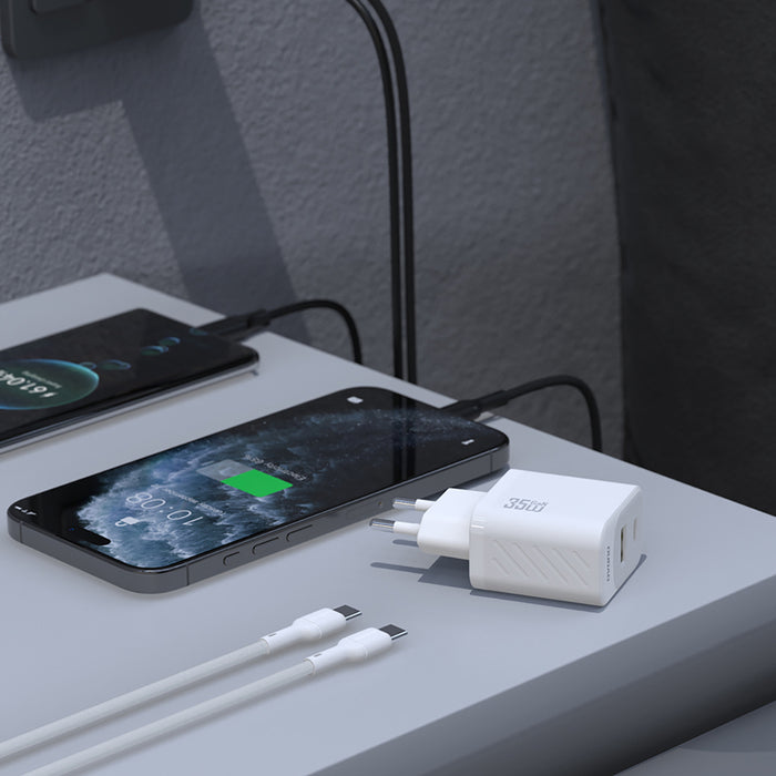 Dudao A27 Max 35W GaN Wall Charger - White