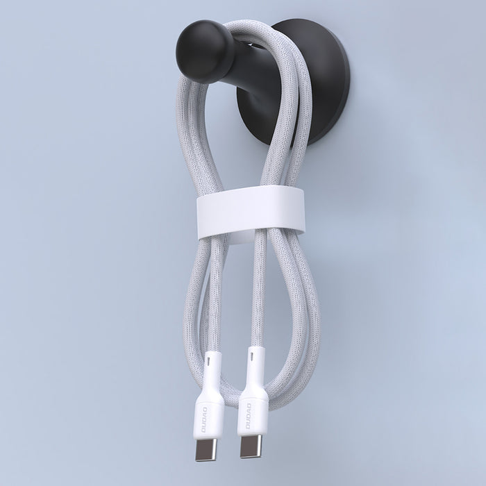 Dudao L9C 65W USB-C - USB-C Cable 1m - White