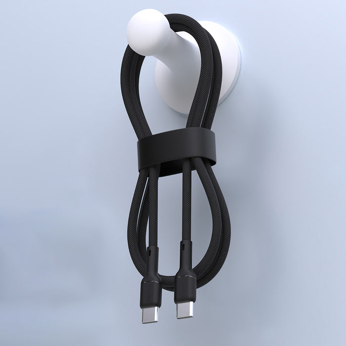 Dudao L9C 65W USB-C - USB-C 1m Cable - Black