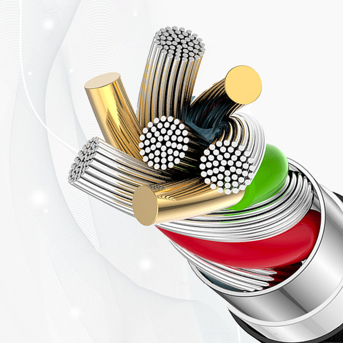 Dudao L9X 30W USB-C - Lightning Cable 1m - Black