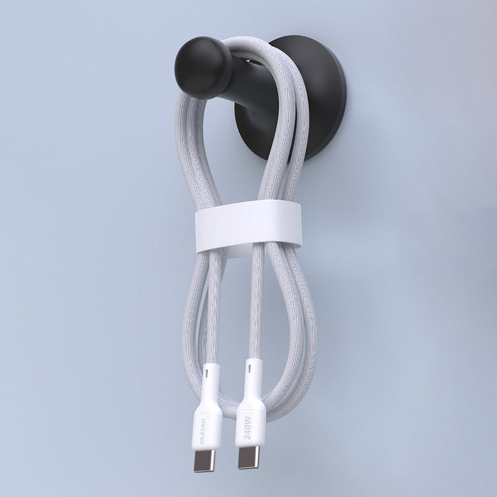 Dudao L9C Max 240W PD USB-C - USB-C 2m Cable - White