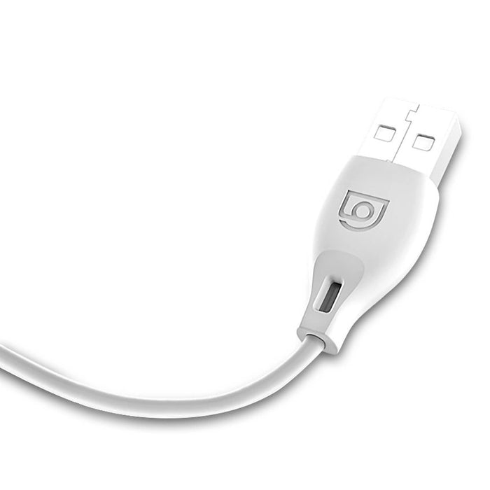 Dudao USB / Lightning cable 2.4A 1m white (L4L 1m white)