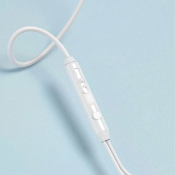 Dudao X3 in-ear headphones, wired, 3.5mm minijack - white