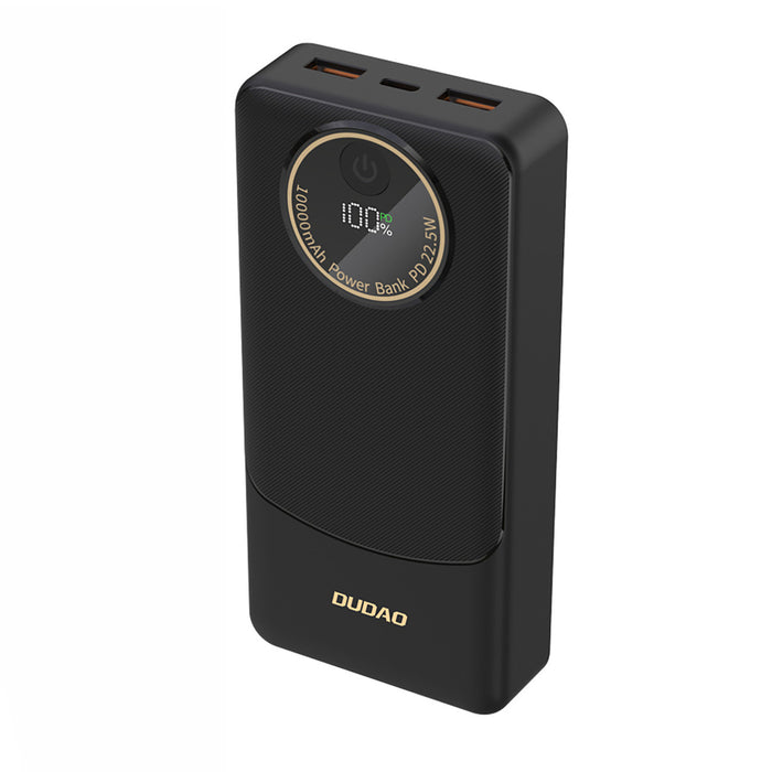 Dudao K12Pro Power Bank 22.5W PD 20000mAh USB-A, USB-C - Black