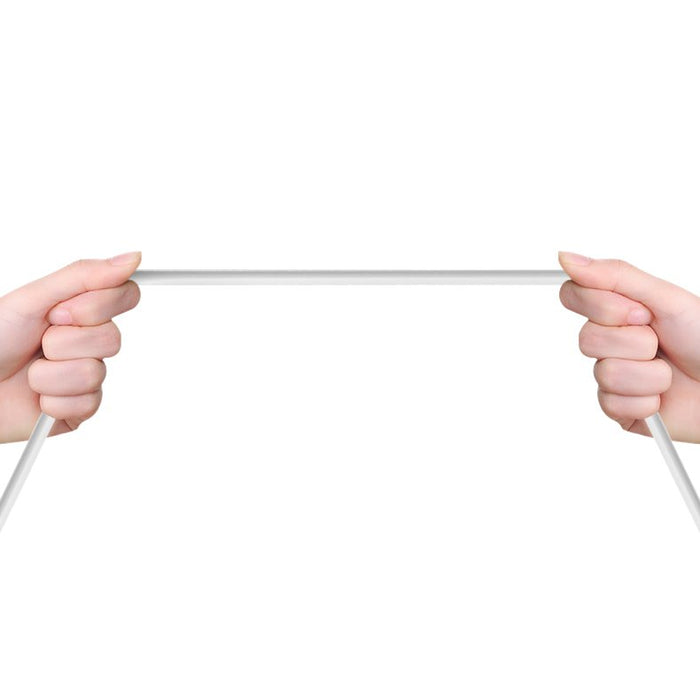 Dudao cable USB Type C 2.1A 1m white (L4T 1m white)