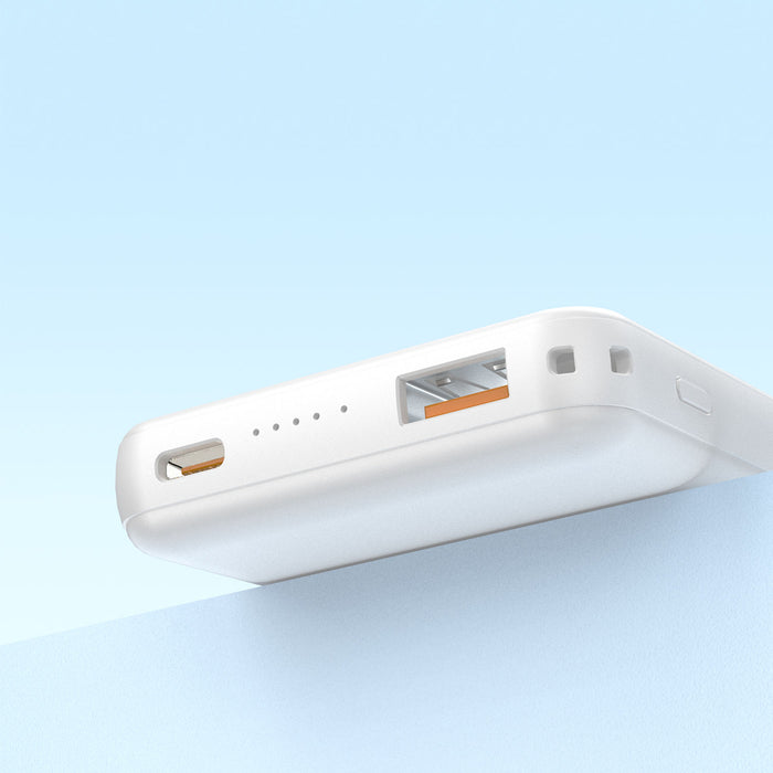 Dudao K14S USB-A / USB-C / MagSafe wireless powerbank 20W 5000mAh - white