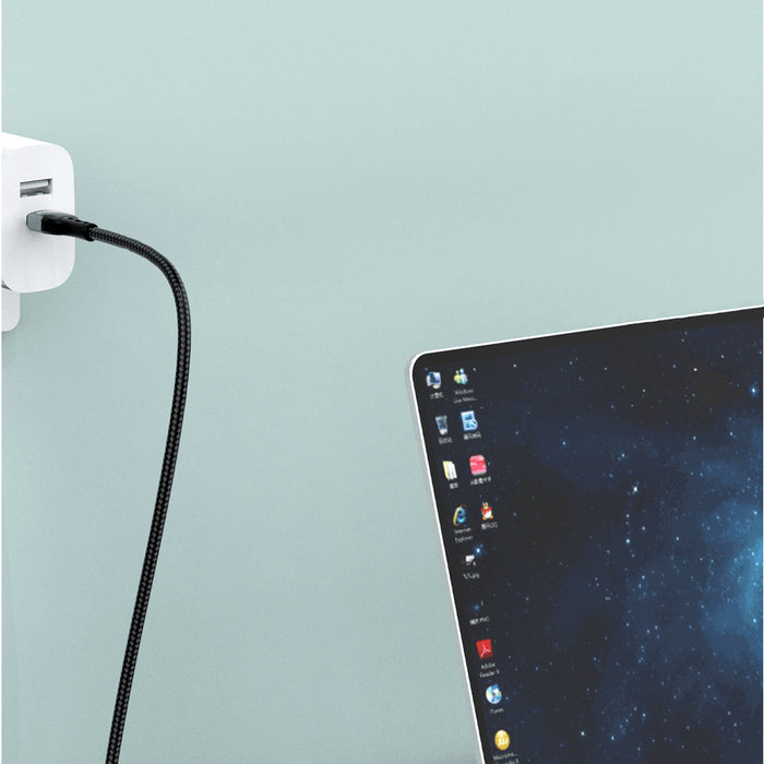 Dudao USB Type C - Lightning cable fast charging PD 20W 1m black (L7MaxL)