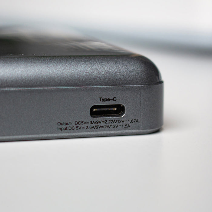 Dudao TGK1 power bank with MagSafe wireless charger 20W 10000mAh black (TGK1-black)