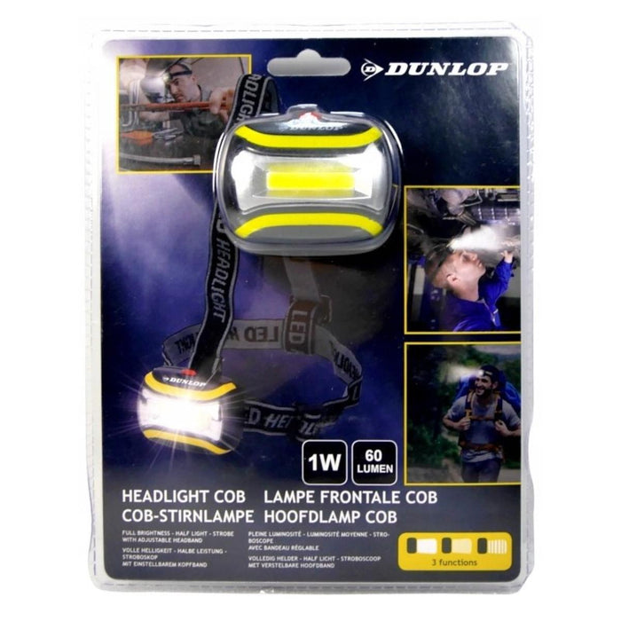 HEADLIGHT COB 1W DUNLOP