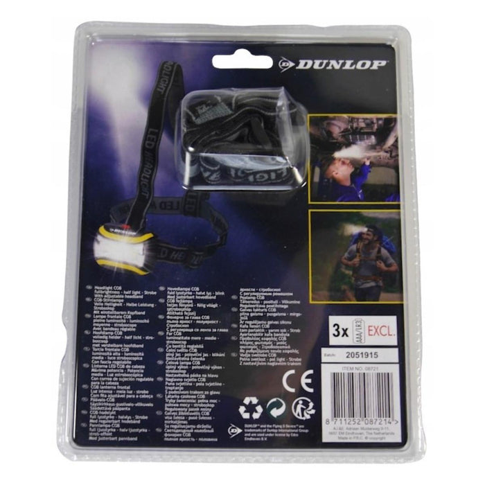 HEADLIGHT COB 1W DUNLOP