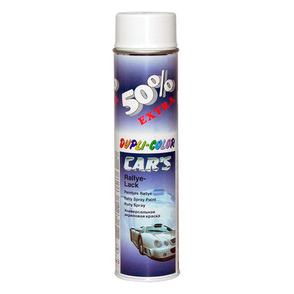 ACRYLIC SPRAY PAINT CAR'S RAL 9010 DUPLI COLOR