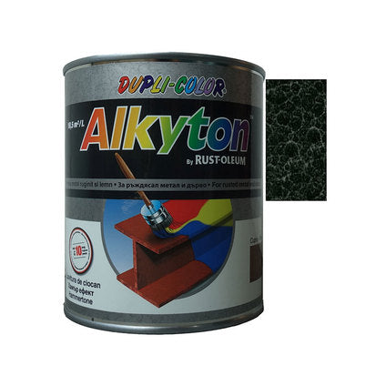 ANTI-CORROSION PAINT 4B1 ALKYTON HAMMER EFFECT DUPLI COLOR