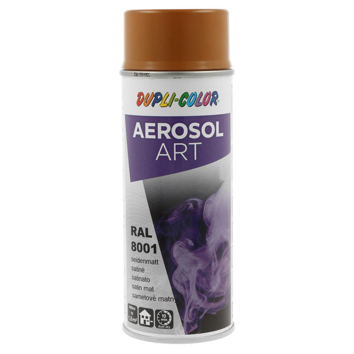 SPRAY FOR METAL AND WOOD OCHER RAL 8001 400