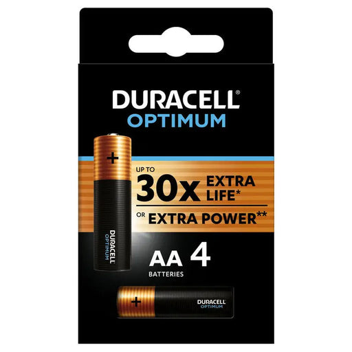 DURACELL OPTIMUM AA BATTERIES - Батерии<<<Батерии и фенери<<<Осветление<<<Praktiker&&&Батерии<<<Аксесоари за