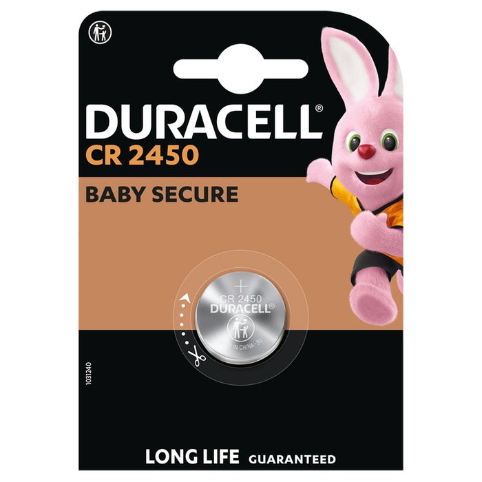 DURACELL CR2450 BATTERIES
