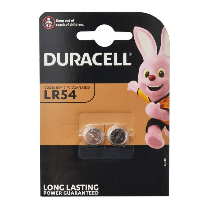 DURACELL LR54/1130 BATTERIES