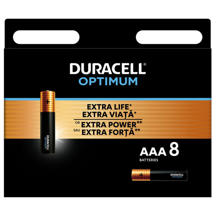 DURACELL OPTIMUM AAA BATTERIES